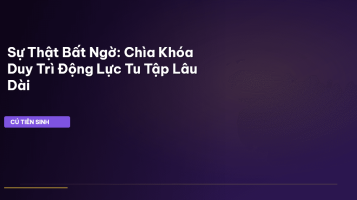 duy trì động lực tu tập