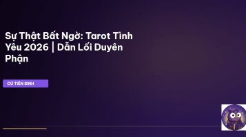 Tarot tình yêu 2026