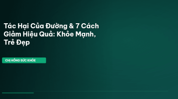 tác hại của đường