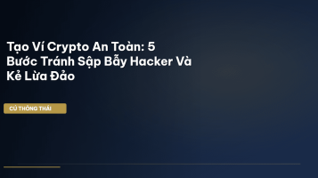 tạo ví crypto