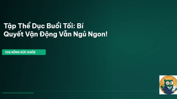tập thể dục buổi tối