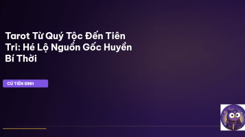 nguồn gốc tarot