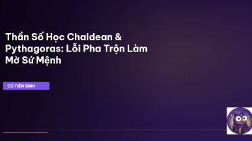 Thần số học Chaldean