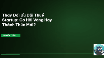 ưu đãi thuế startup