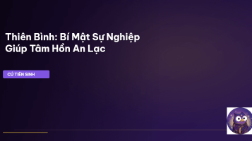 nghề nghiệp thiên bình