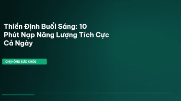 thiền định buổi sáng