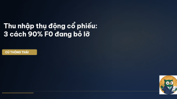 thu nhập thụ động cổ phiếu