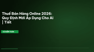 thuế bán hàng online 2026