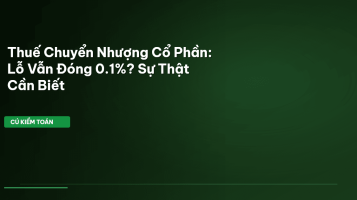 thuế chuyển nhượng cổ phần