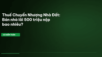 thuế chuyển nhượng nhà đất