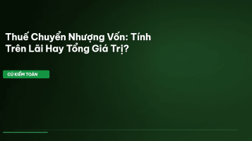 thuế chuyển nhượng vốn