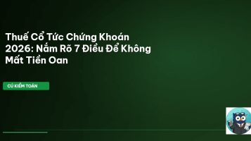 thuế cổ tức 2026