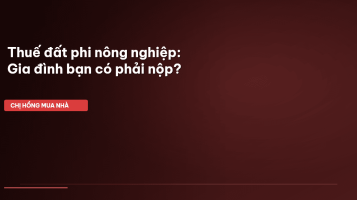 thuế đất phi nông nghiệp