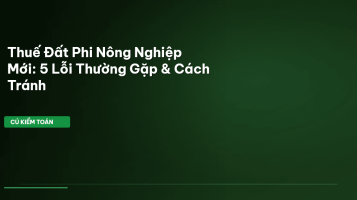 thuế đất phi nông nghiệp