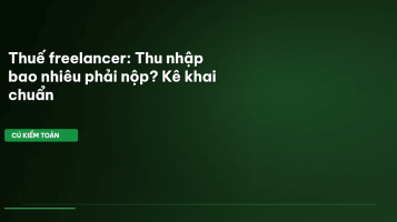 thuế freelancer