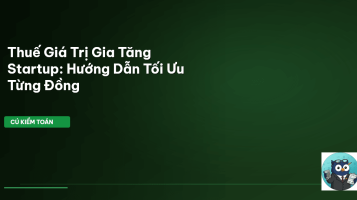 thuế giá trị gia tăng startup