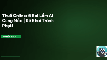kê khai thuế online