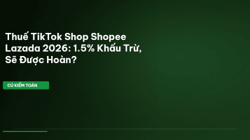 thuế tiktok shop