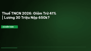 thuế tncn 2026
