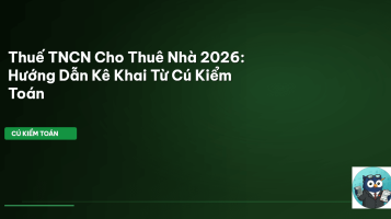 thuế TNCN cho thuê nhà