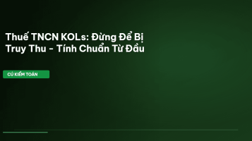 thuế tncn kols