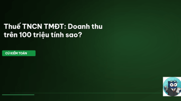 thuế TNCN TMĐT
