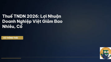 thuế TNDN 2026