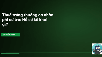 thuế trúng thưởng