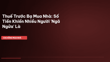 thuế trước bạ