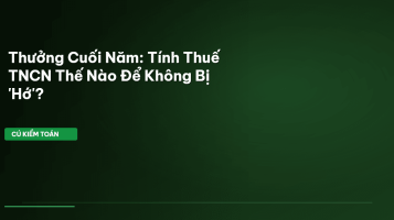 thuế lương thưởng cuối năm