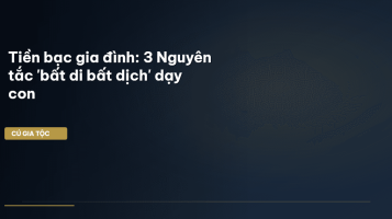 giáo dục tài chính gia đình