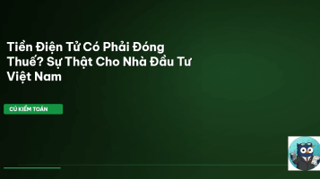 thuế tiền điện tử