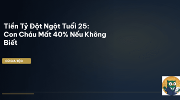 tiền tỷ đột ngột