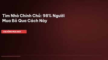 tìm nhà chính chủ