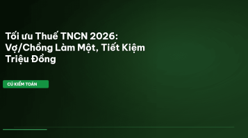 tối ưu thuế TNCN 2026