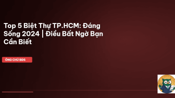biệt thự TP.HCM
