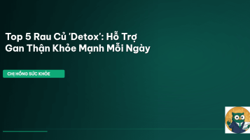 rau củ detox
