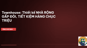 thiết kế townhouse