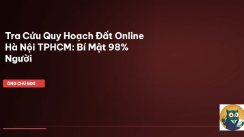 tra cứu quy hoạch đất online