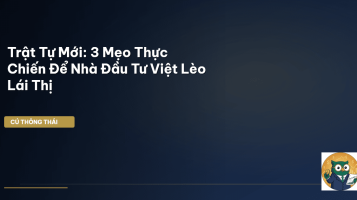 trật tự mới đầu tư
