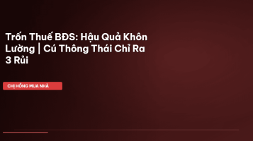 trốn thuế BĐS