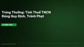 thuế tncn trúng thưởng
