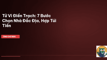 tử vi điền trạch