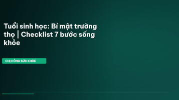 tuổi sinh học