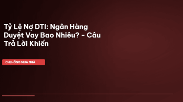tỷ lệ nợ DTI