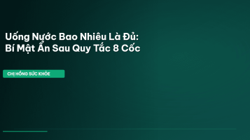 uống bao nhiêu nước