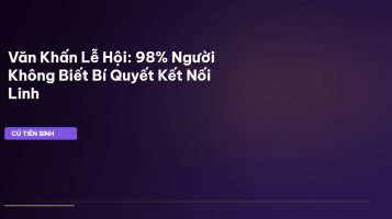 văn khấn lễ hội