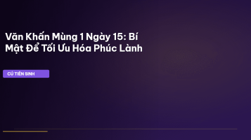 Văn Khấn Mùng 1 Ngày 15