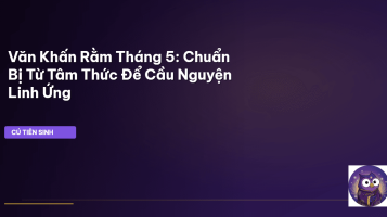 Văn khấn Rằm tháng 5