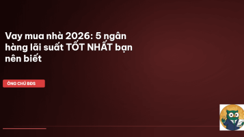 lãi suất vay mua nhà